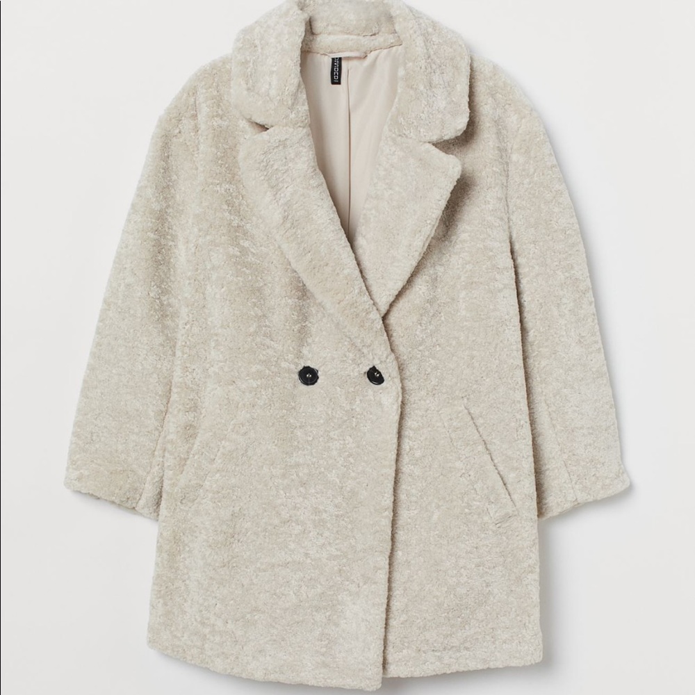H&M teddy Coat in excellent condition